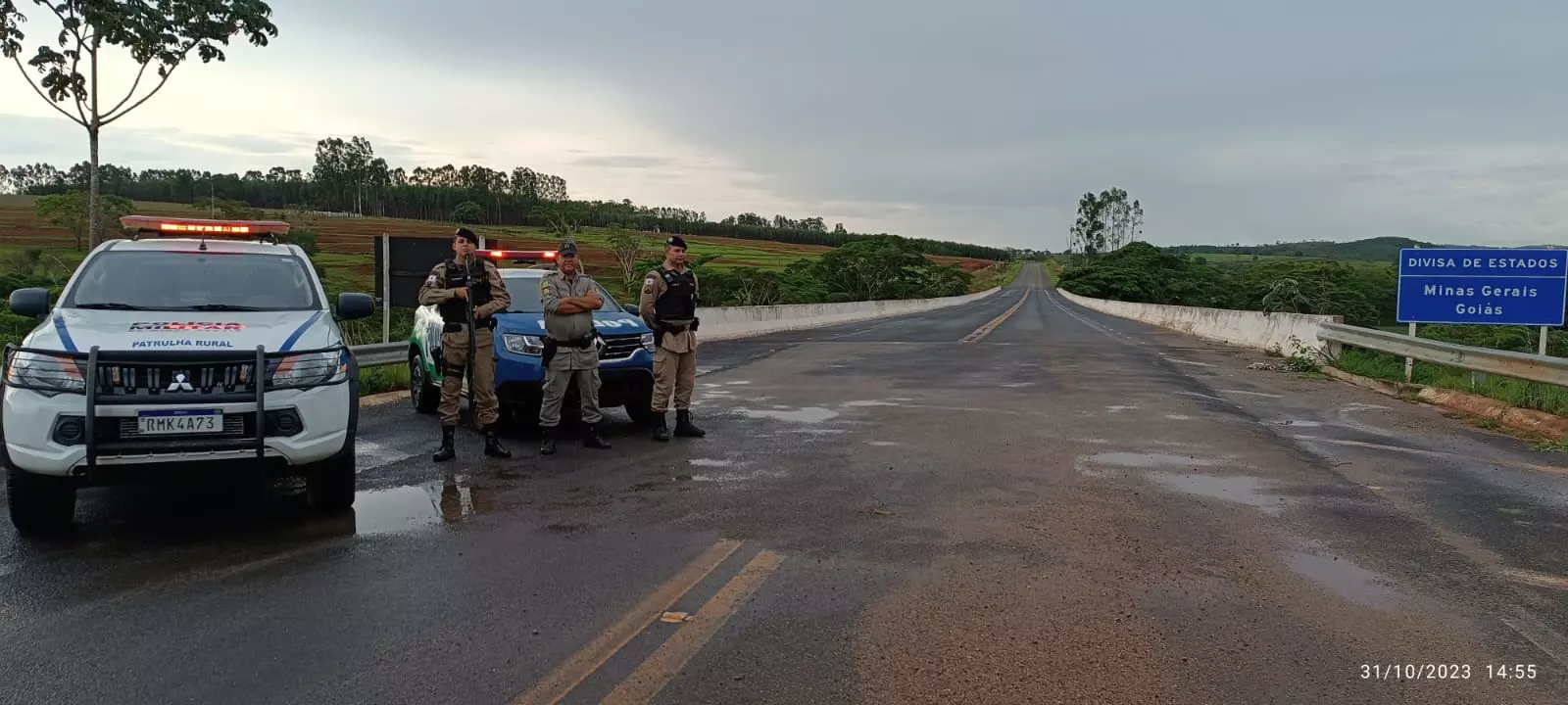 Polícia Militar de Minas Gerais realiza Operação Divisa Integrada com a Polícia Militar do Estado de Goiás e com apoio da Polícia Civil de Minas Gerais